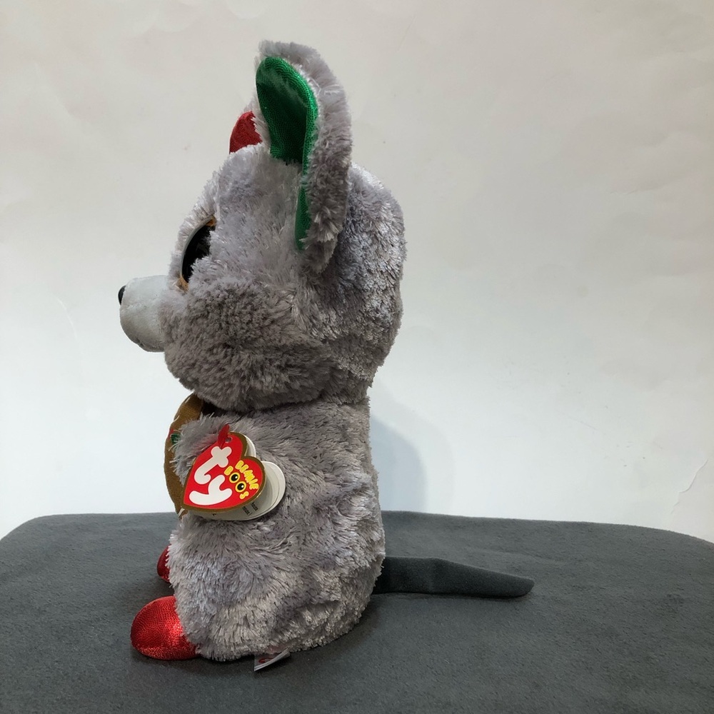 TY Beanie Boos -  Mac the Mouse (Glitter Eyes) - Picture 2 of 9